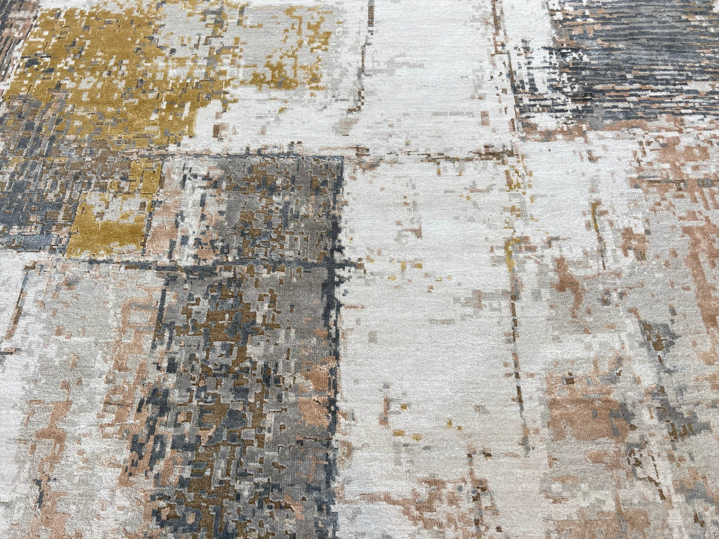 Abstract Modern 8'11"x12' Area Rug