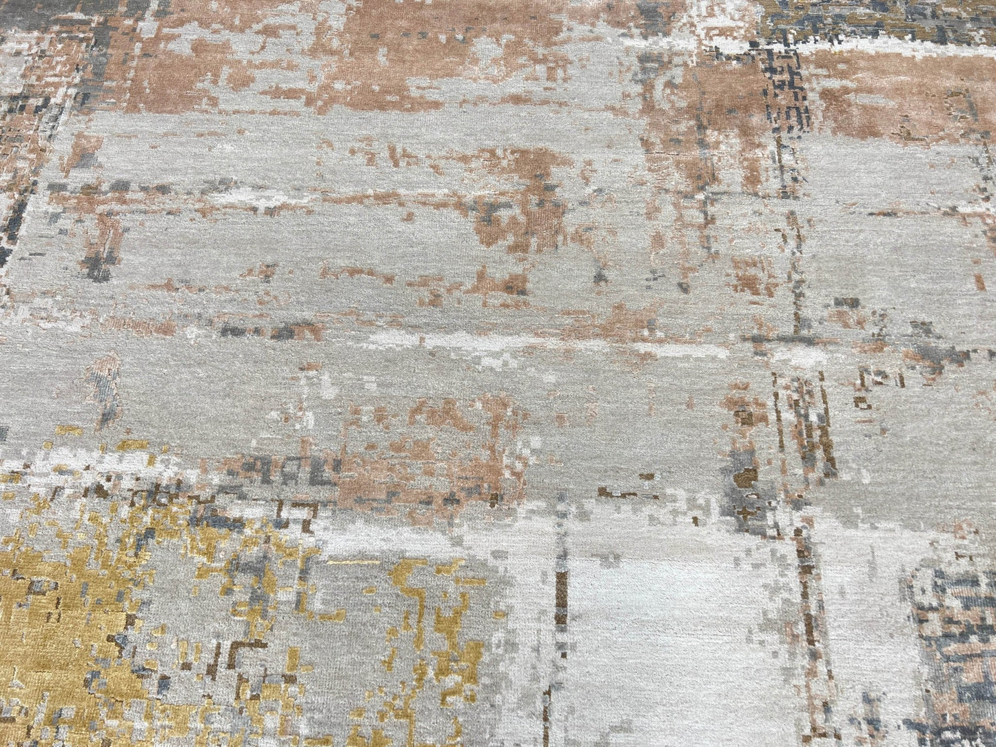 Abstract Modern 8'11"x12' Area Rug