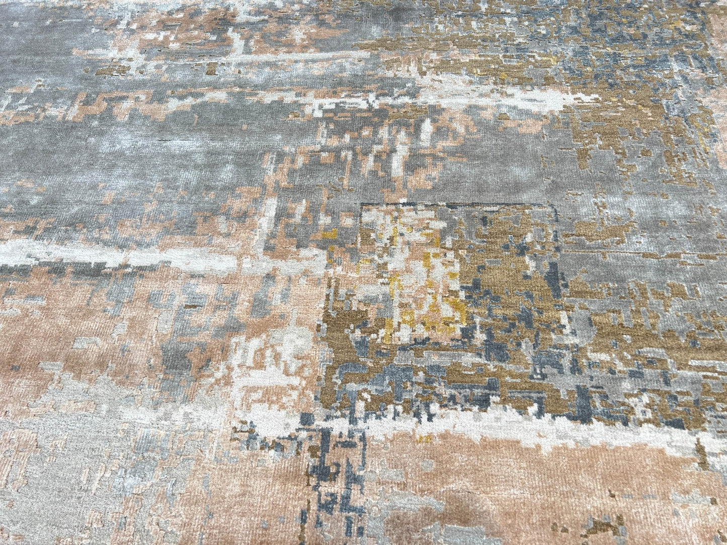 Abstract Modern 8'11"x12' Area Rug