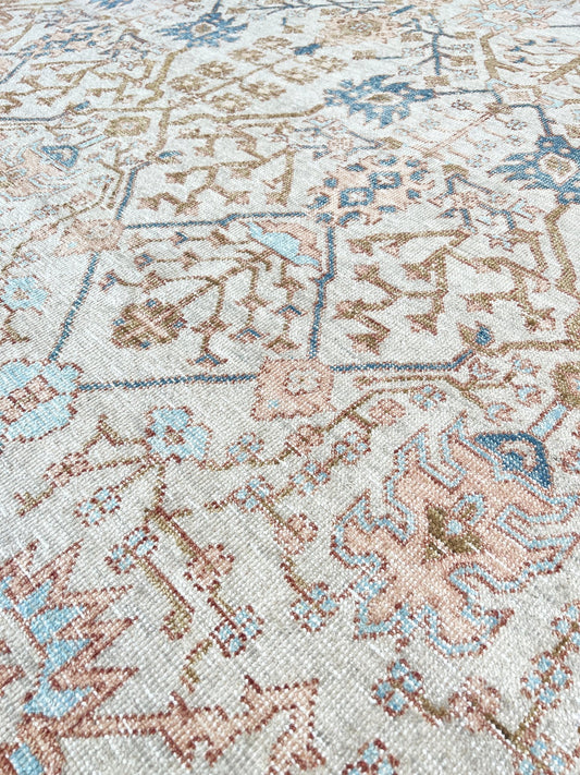 Vintage Look Oushak 10'1"x13'11" Area Rug