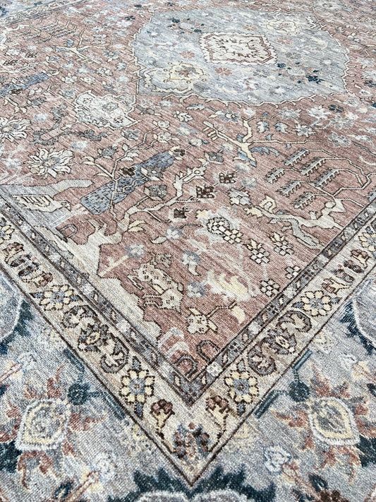 Vintage Look Tabriz 8'1"x10'1" Area Rug