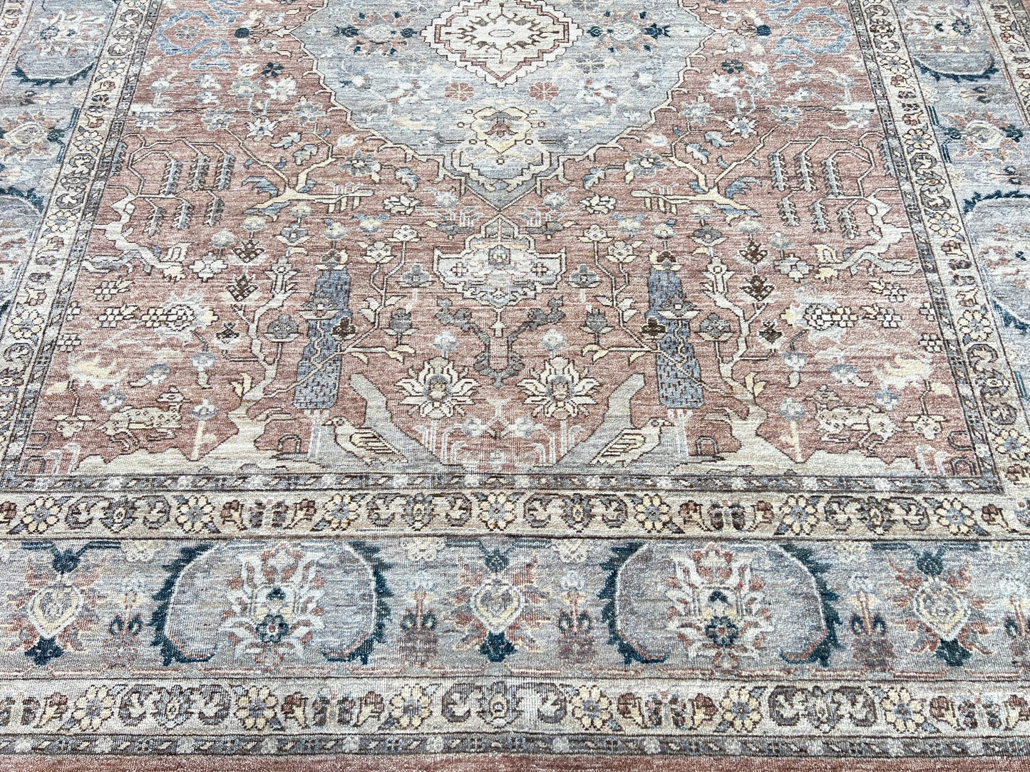 Vintage Look Tabriz 8'1"x10'1" Area Rug