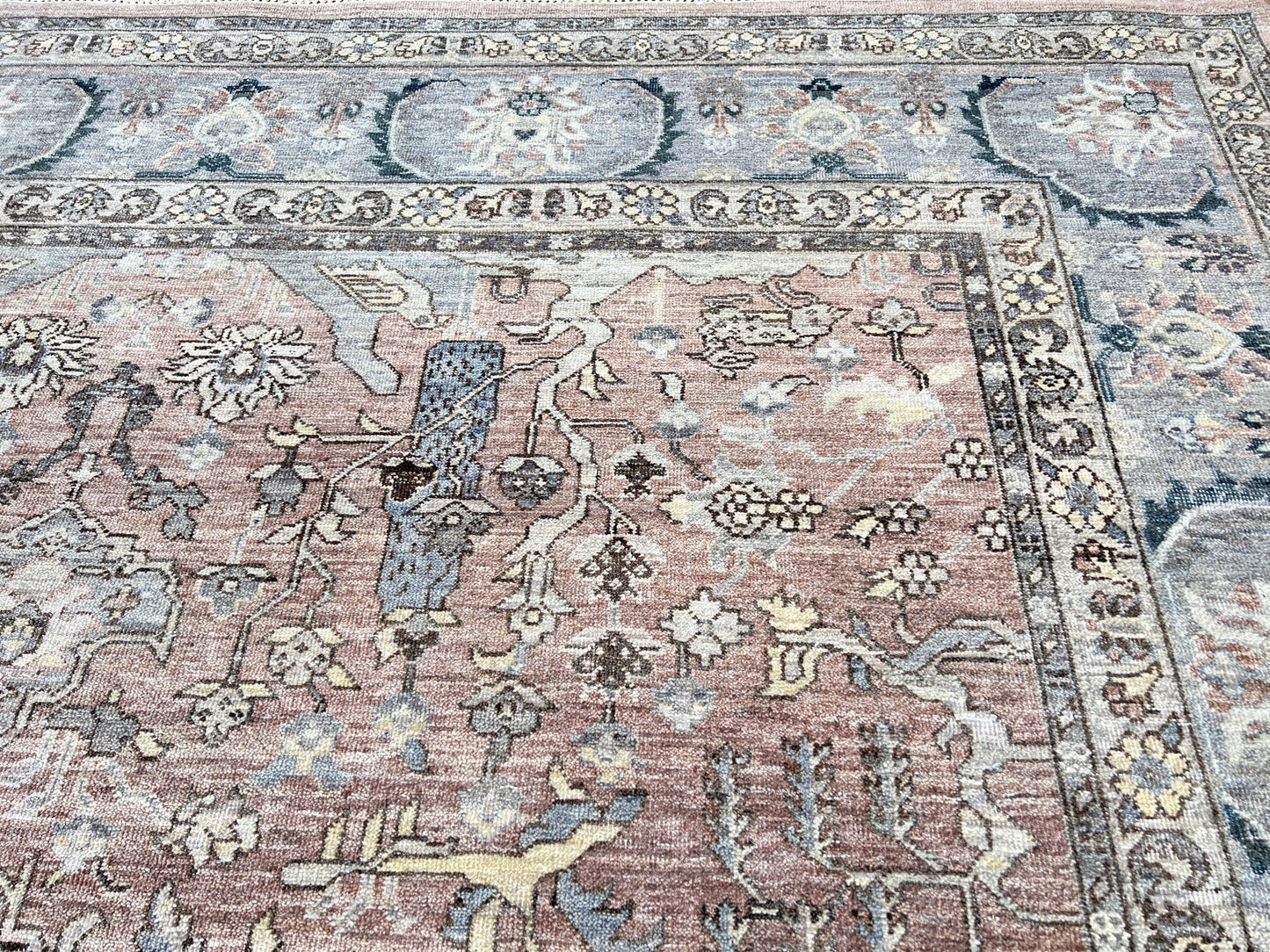 Vintage Look Tabriz 8'1"x10'1" Area Rug