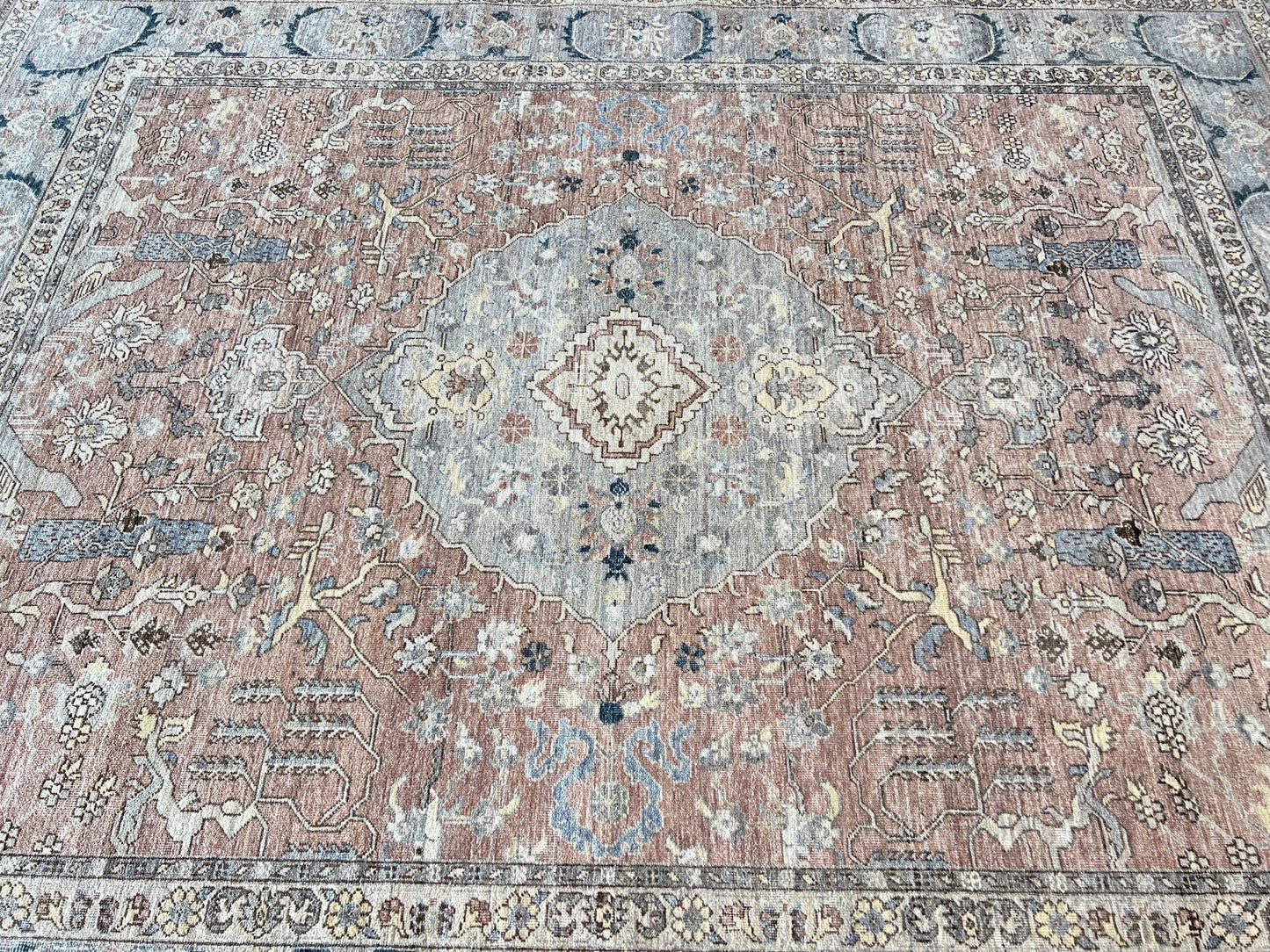 Vintage Look Tabriz 8'1"x10'1" Area Rug