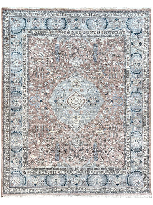 Vintage Look Tabriz 8'1"x10'1" Area Rug
