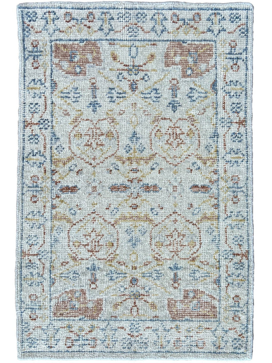 Vintage Look Tabriz 2'x3' Area Rug
