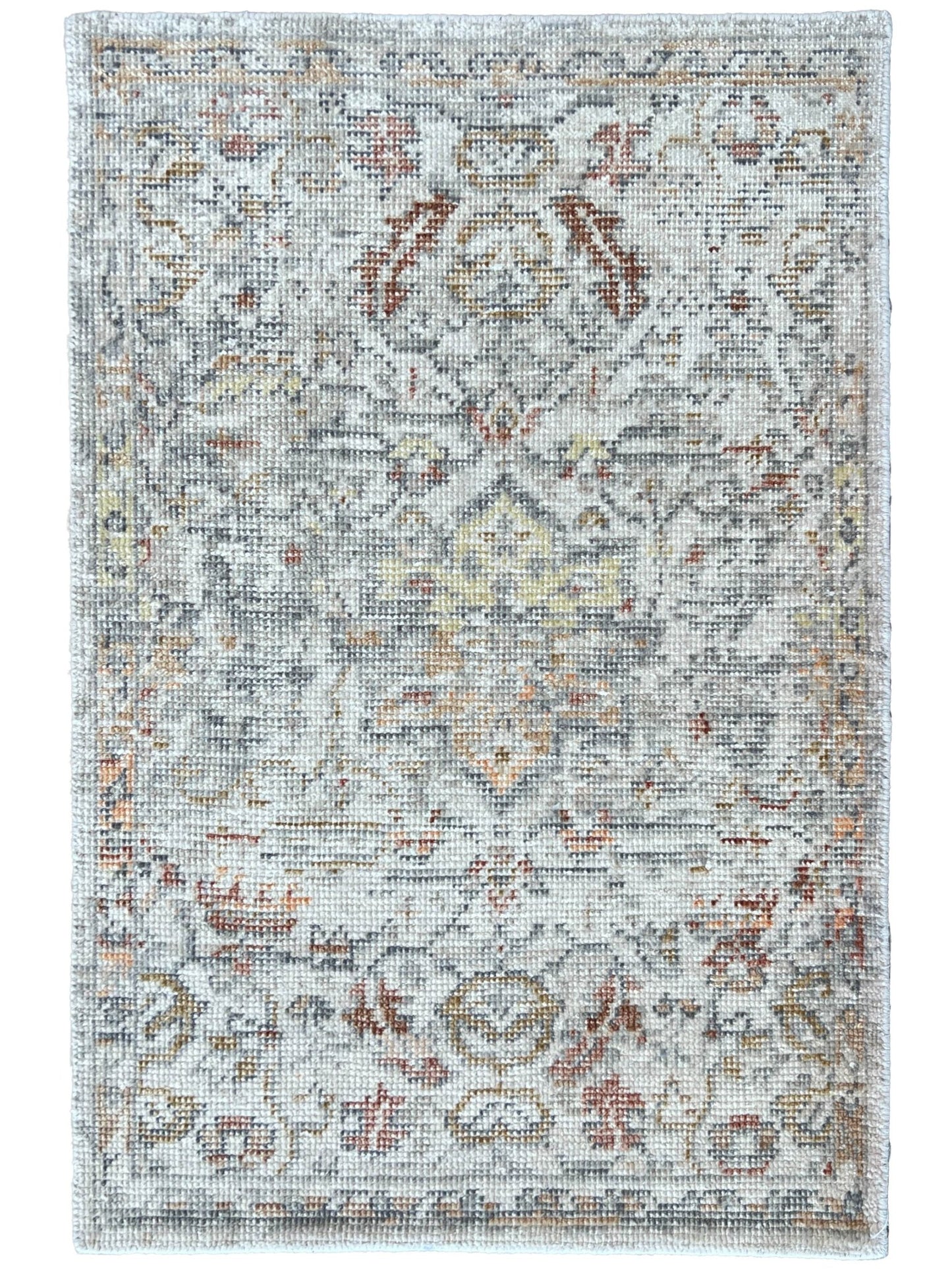 Vintage Look Oushak 2'x3' Area Rug
