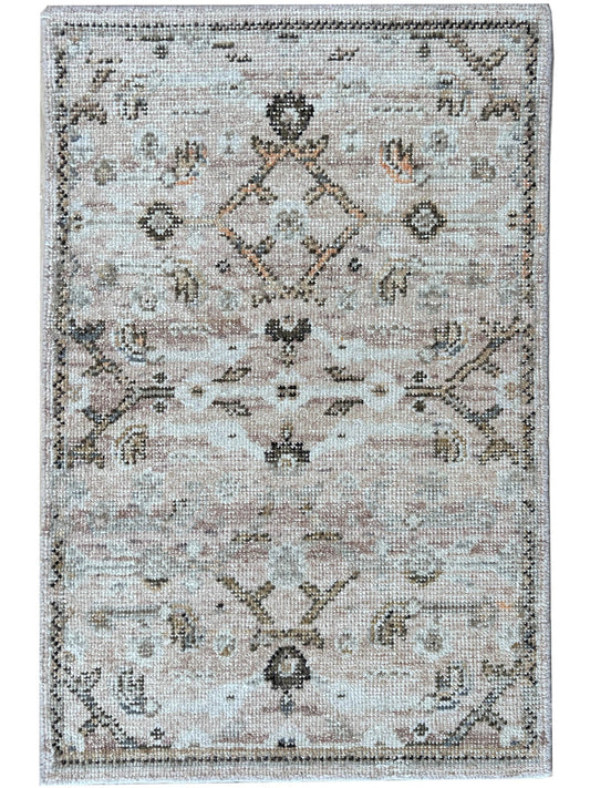 Vintage Look Agra 2'x3' Area Rug