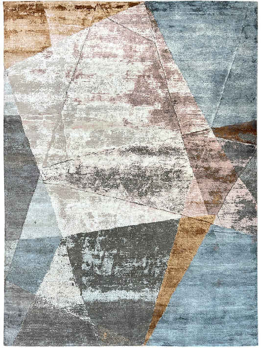 Geometric Modern 8'11"x12'3" Area Rug