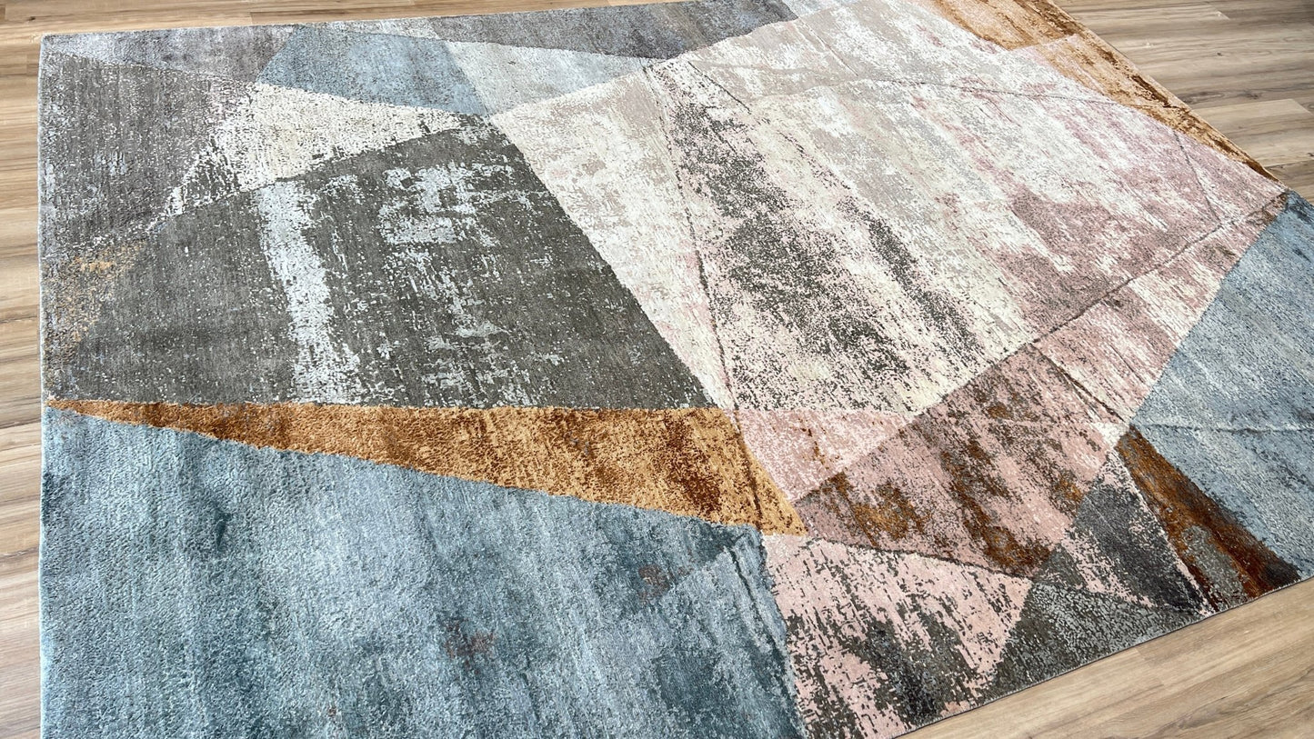 Geometric Modern 8'11"x12'3" Area Rug