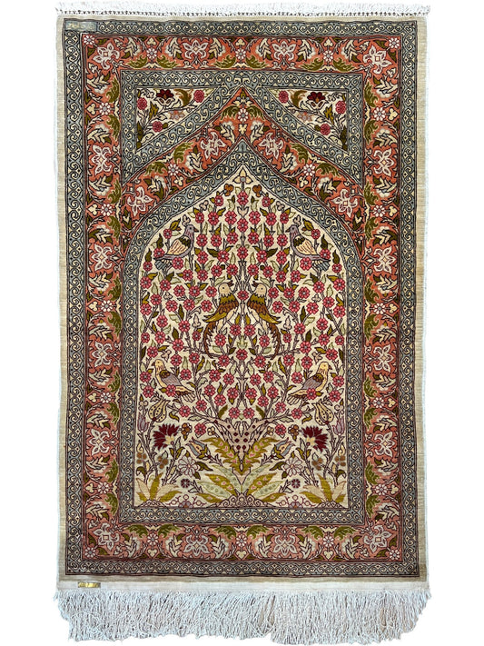 Traditional Hereke 2'0"x3'1" Area Rug