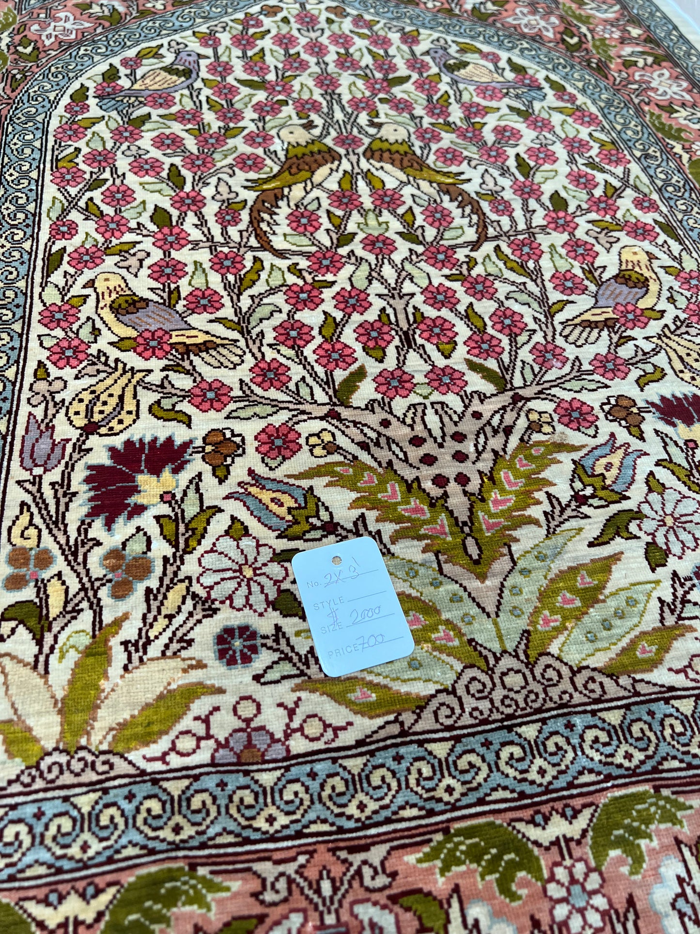 Traditional Hereke 2'0"x3'1" Area Rug
