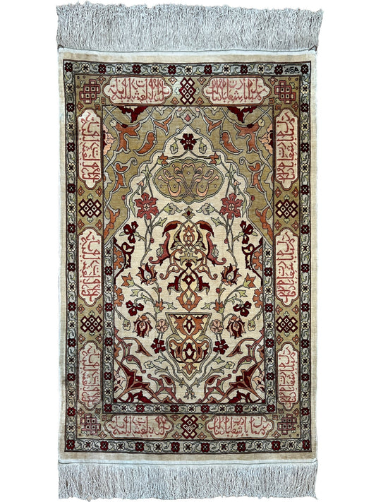 Traditional Hereke 2'0"x3'2" Area Rug