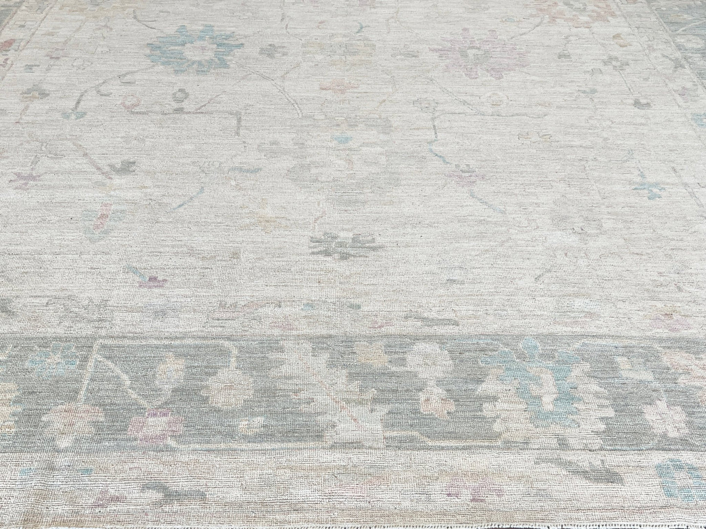 Floral Oushak 11'11"x15' Area Rug