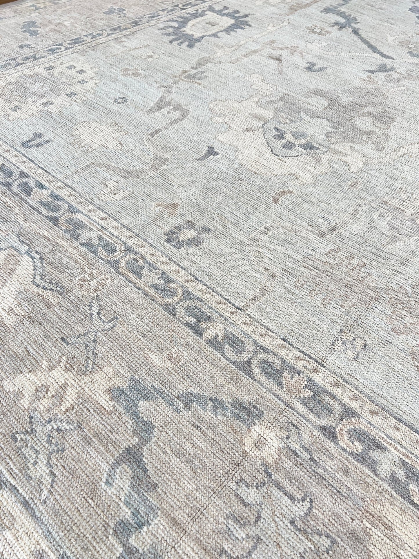 Floral Oushak 10'1"x14'1" Area Rug