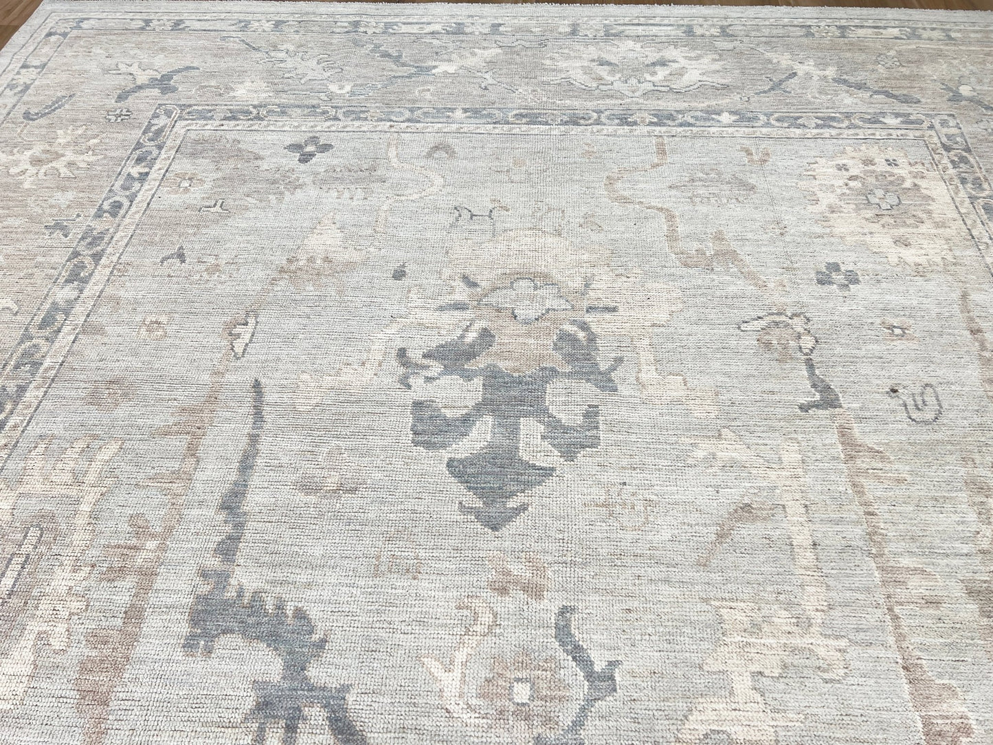 Floral Oushak 10'1"x14'1" Area Rug