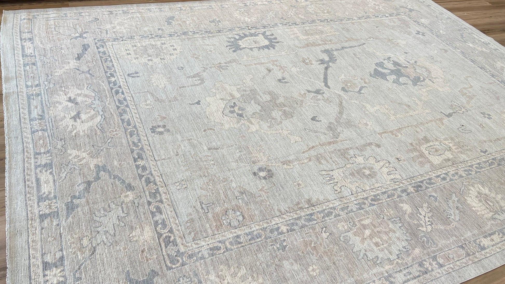 Floral Oushak 10'1"x14'1" Area Rug