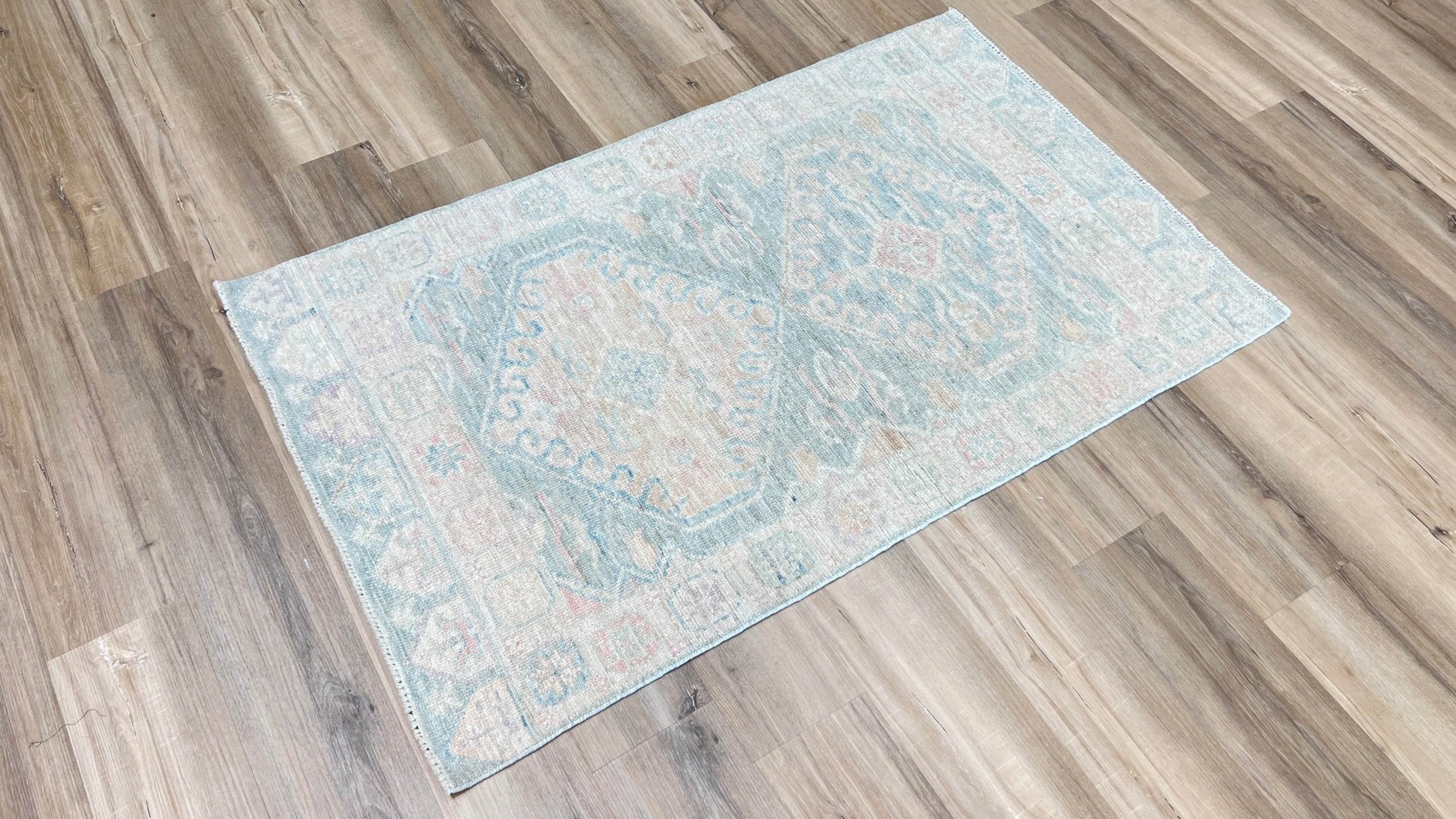 Geometric Oushak 3'x5' Area Rug
