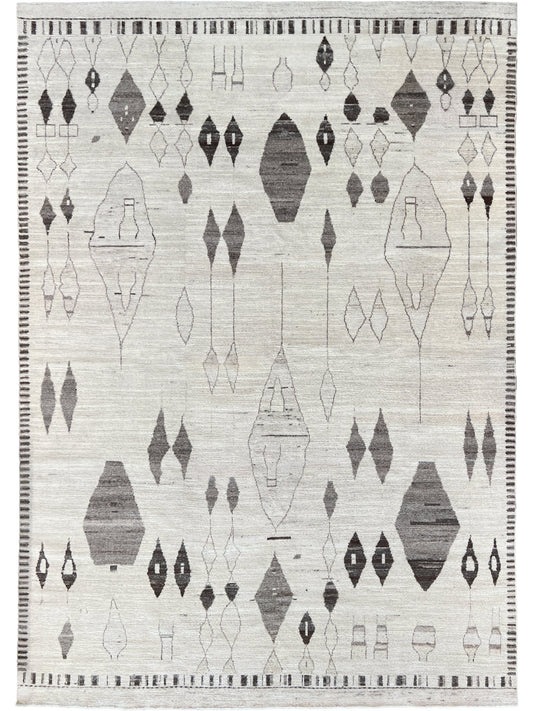 Moroccan Style 10'0"x14'0" Area Rug