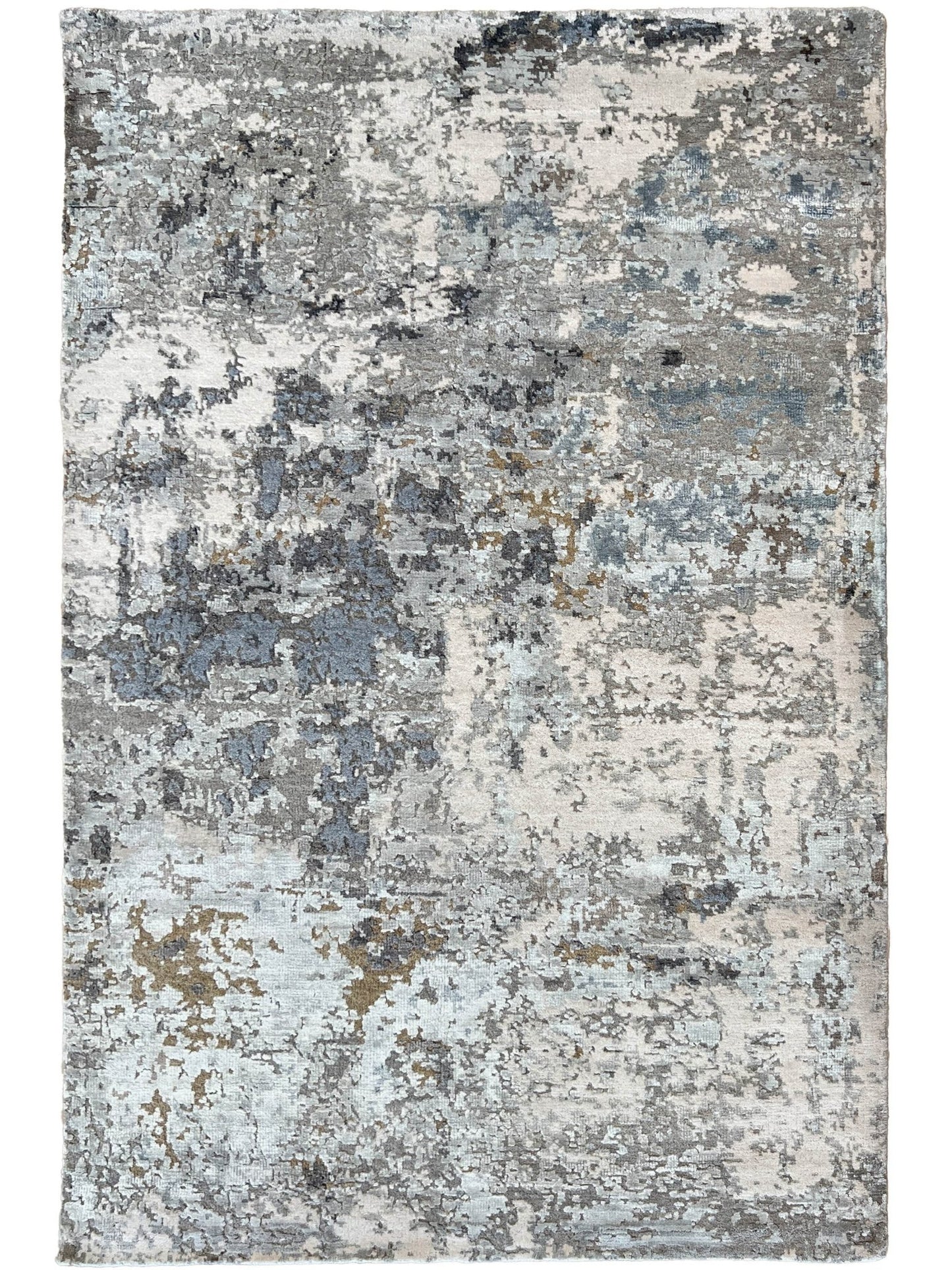 Abstract Modern 4'0"x6'0" Area Rug