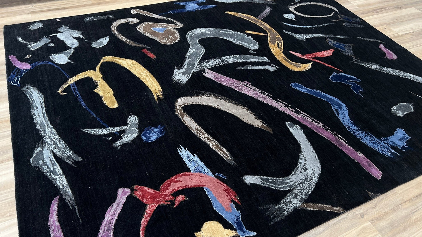 Oriental Modern 8'1"x10'3" Area Rug