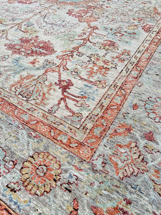 Vintage Look Heriz 8'1"x10'1" Area Rug