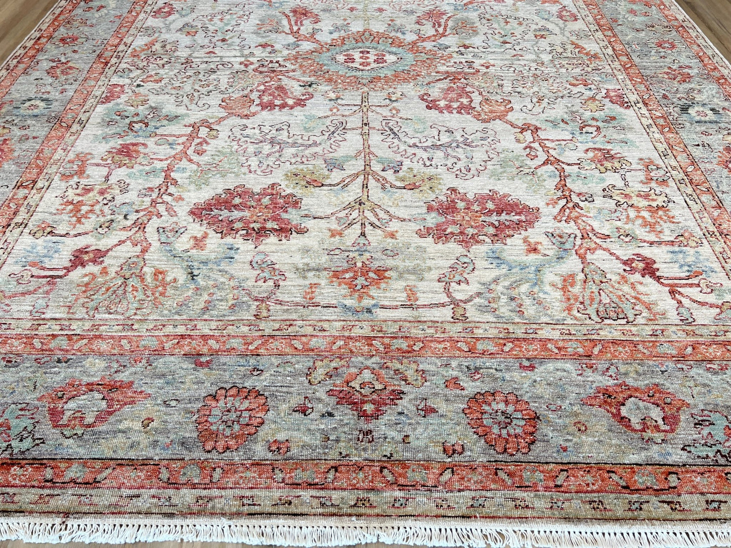 Vintage Look Heriz 8'1"x10'1" Area Rug