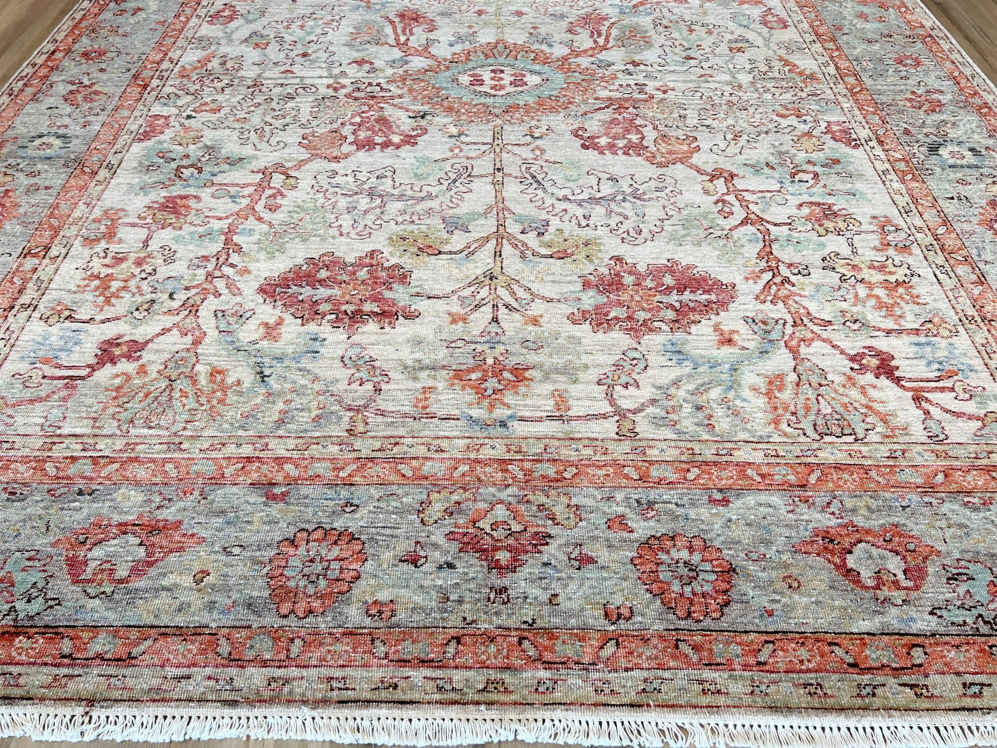 Vintage Look Heriz 8'1"x10'1" Area Rug