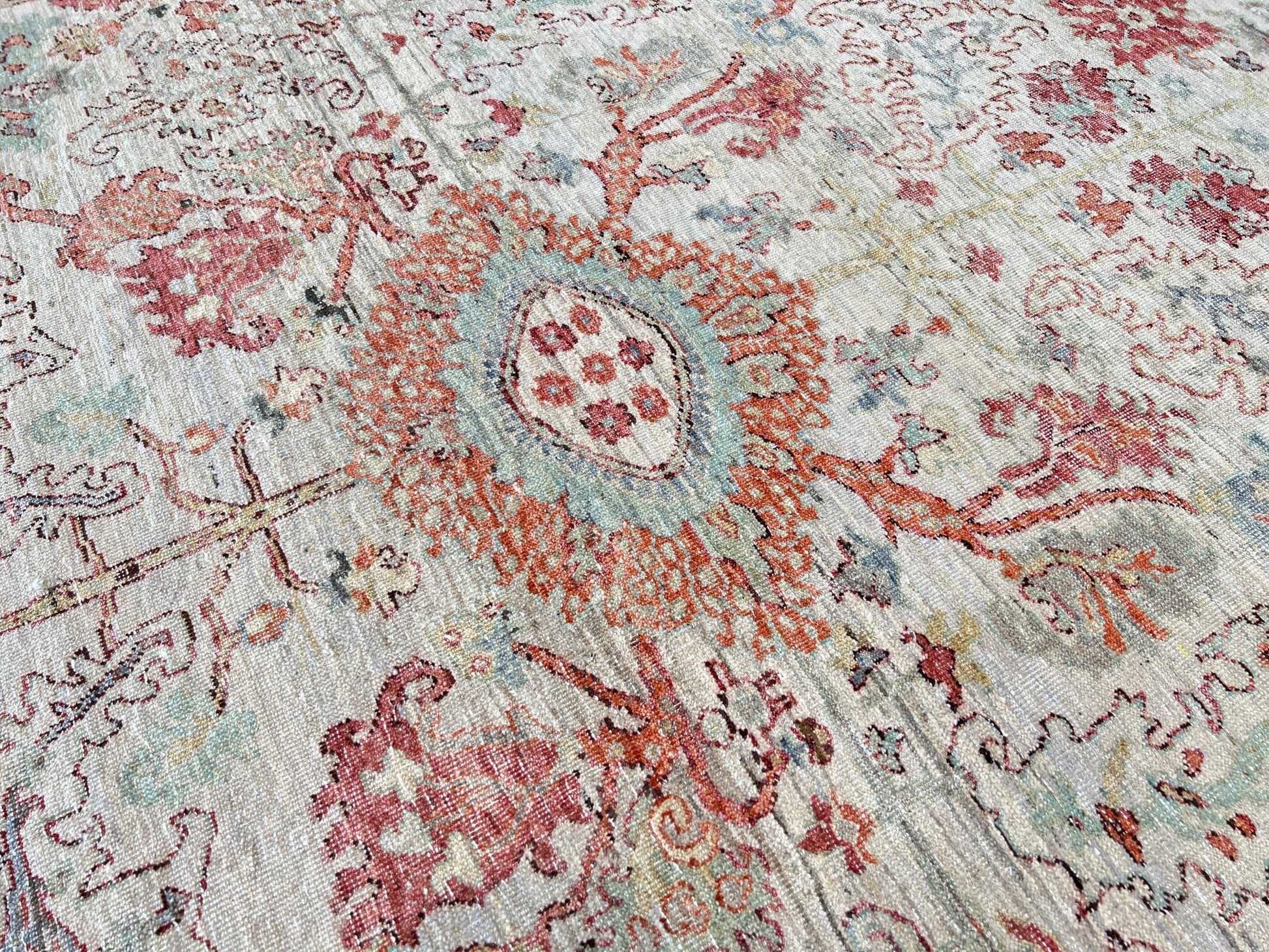 Vintage Look Heriz 8'1"x10'1" Area Rug