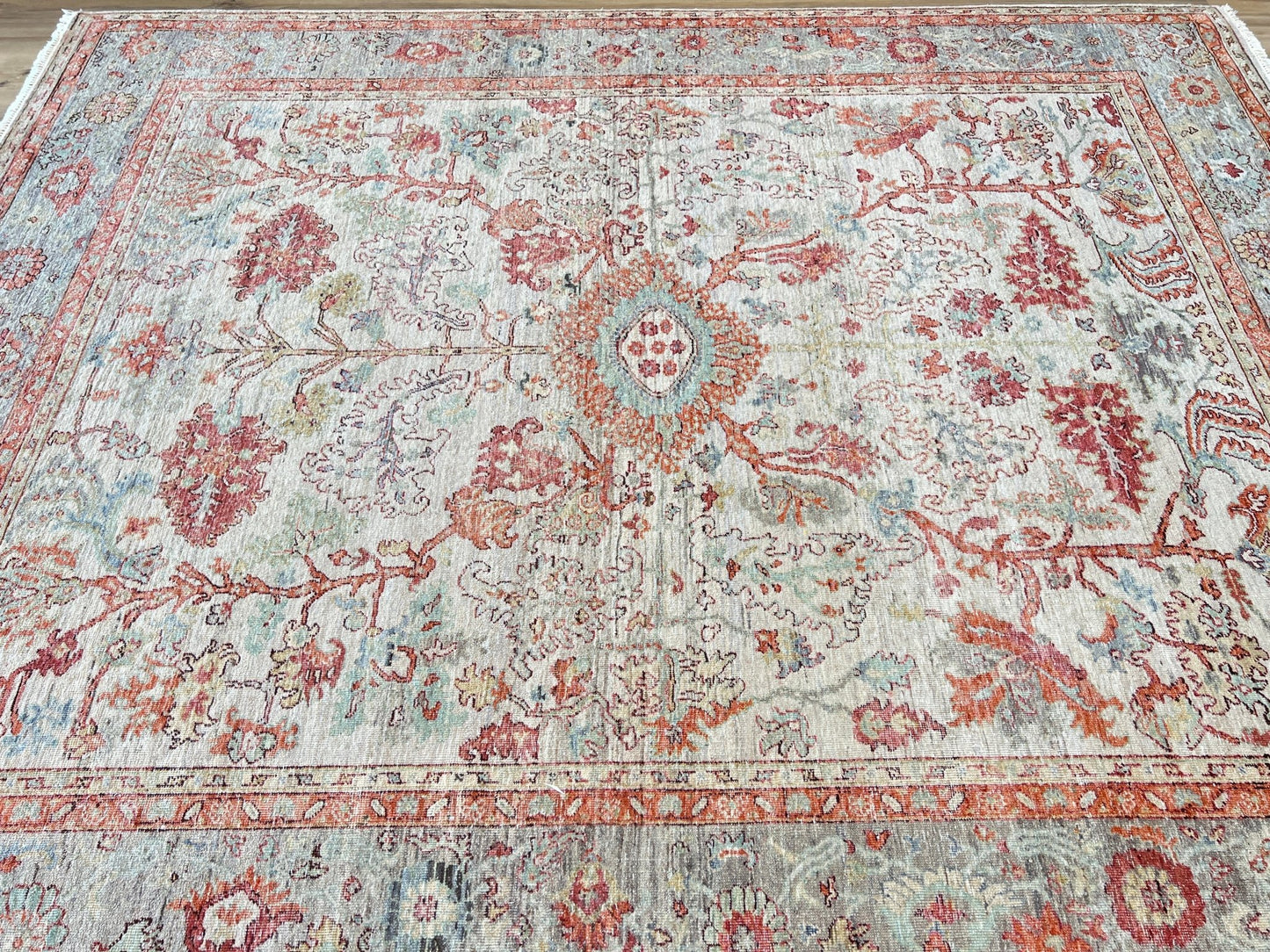 Vintage Look Heriz 8'1"x10'1" Area Rug