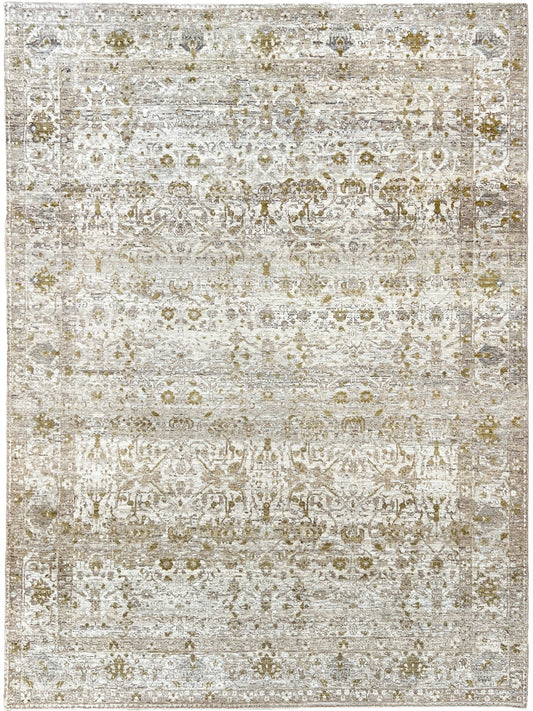 Transitional Oushak 9'2"x12'2" Area Rug