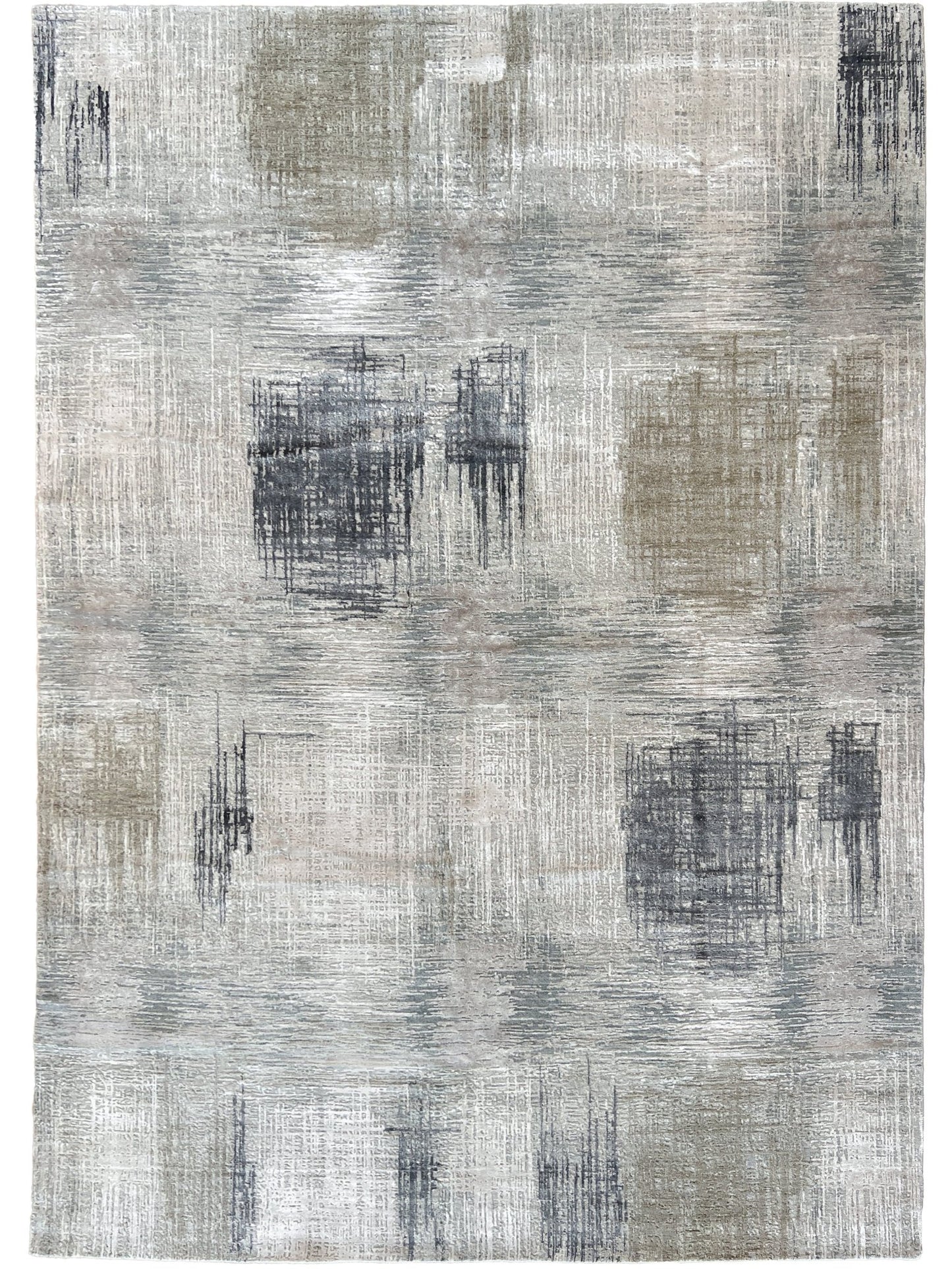 Abstract Modern 9'11"x14'0" Area Rug