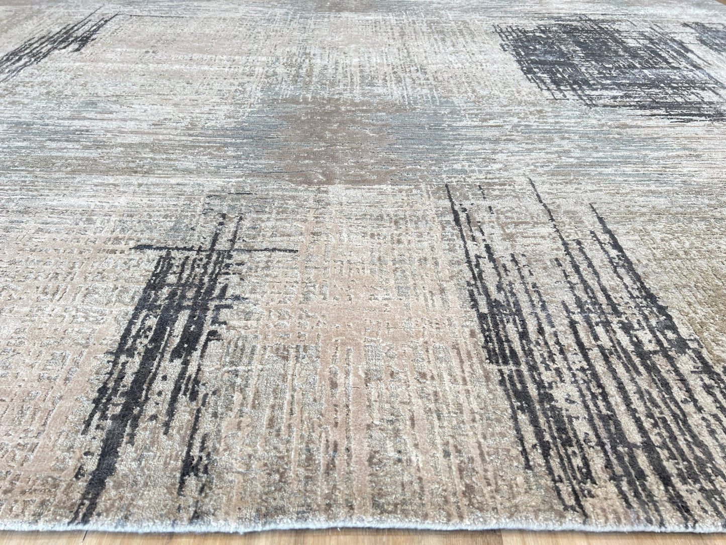 Abstract Modern 9'11"x14'0" Area Rug