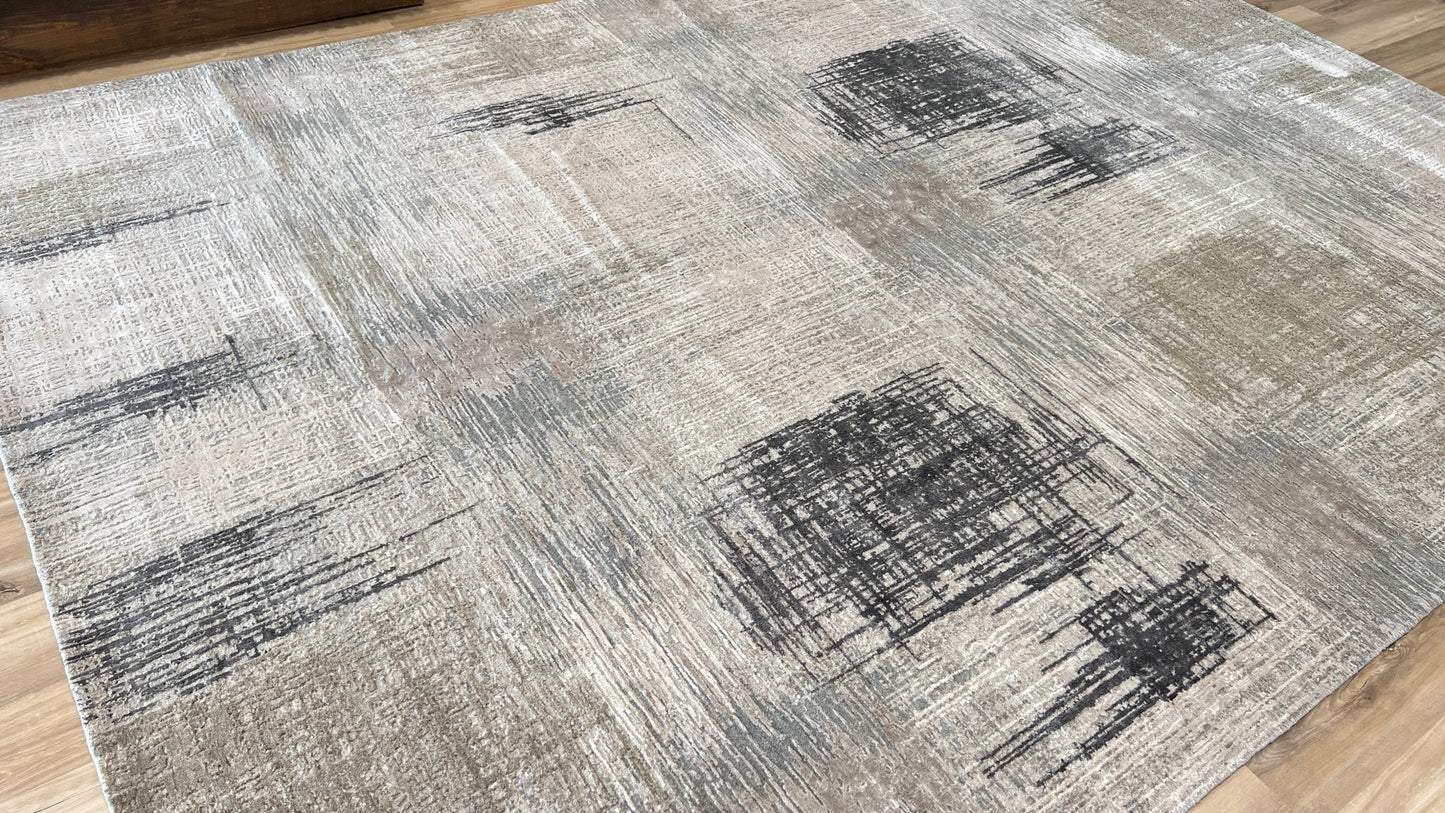 Abstract Modern 9'11"x14'0" Area Rug
