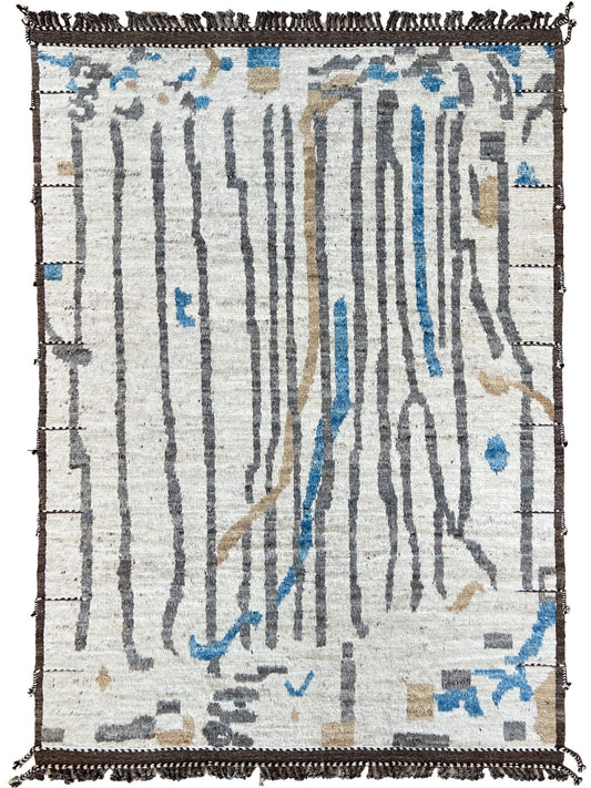 Moroccan Style 8'10"x12'4" Area Rug