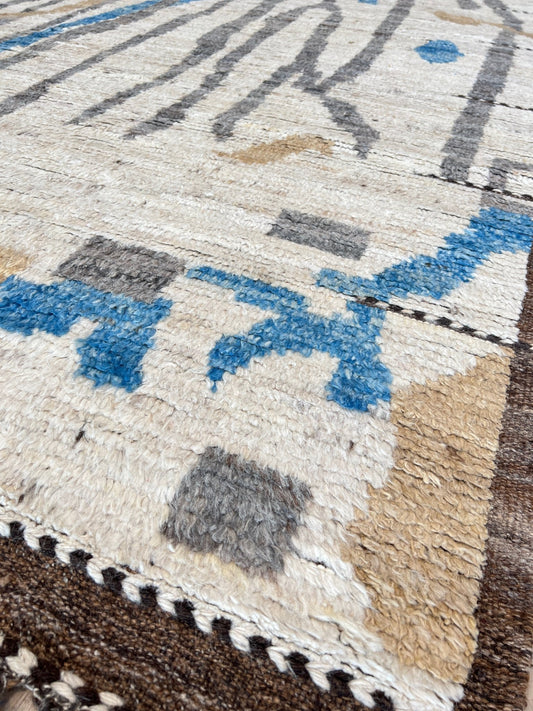 Moroccan Style 8'10"x12'4" Area Rug