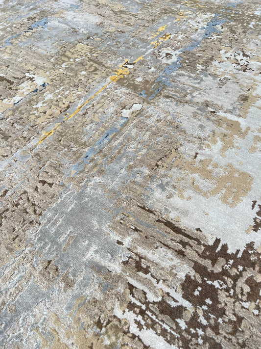 Abstract Modern 8'0"x10'2" Area Rug