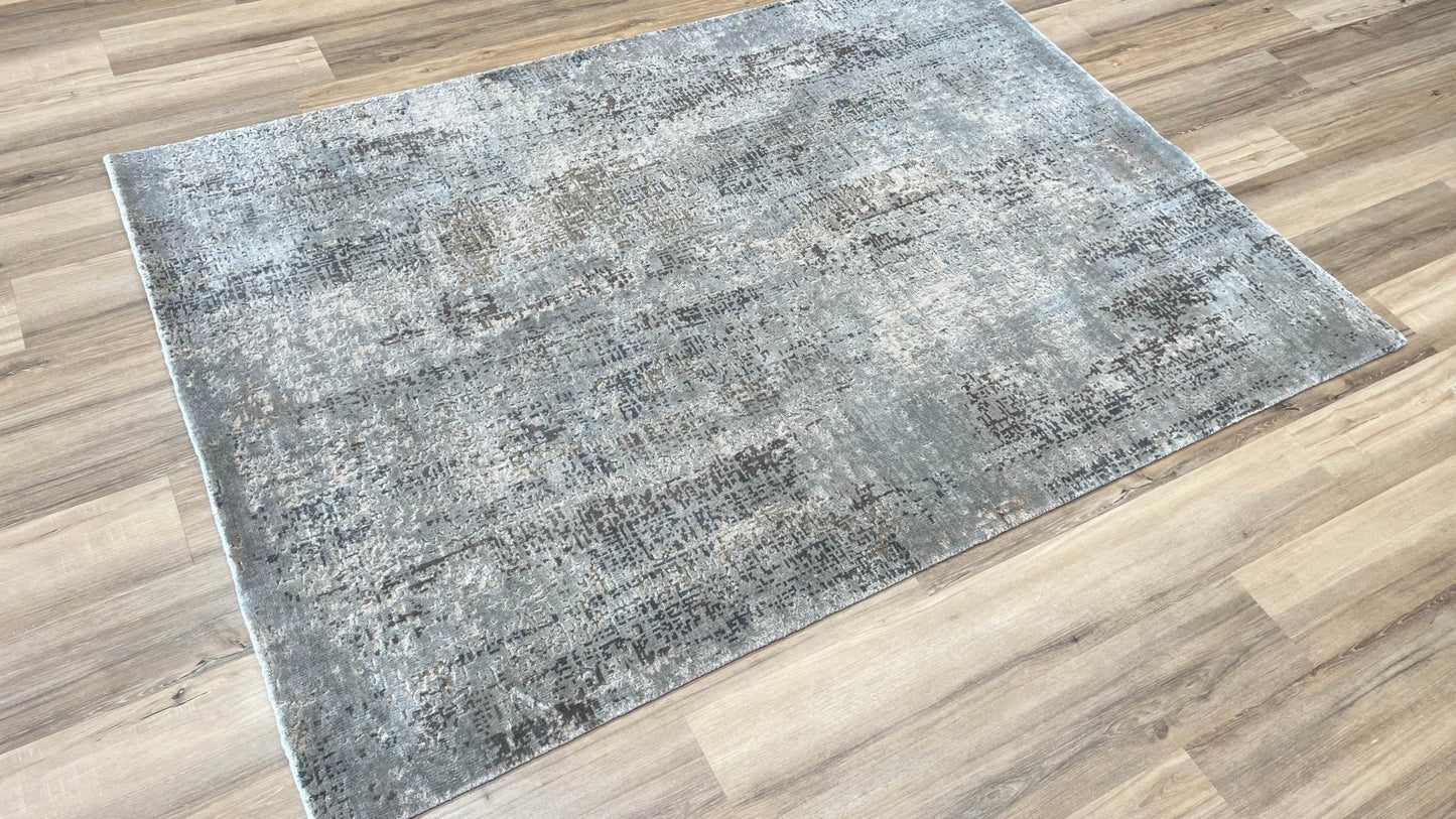 Abstract Modern 4'11"x6'11" Area Rug