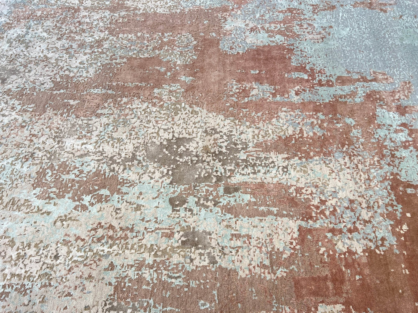 Abstract Modern 9'0"x12'2" Area Rug