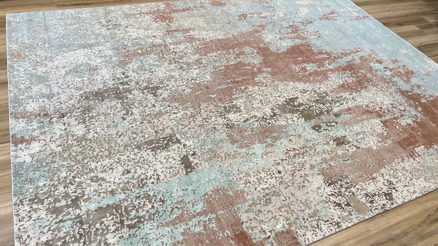 Abstract Modern 9'0"x12'2" Area Rug