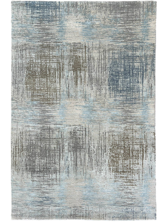Abstract Modern 6'0"x9'0" Area Rug