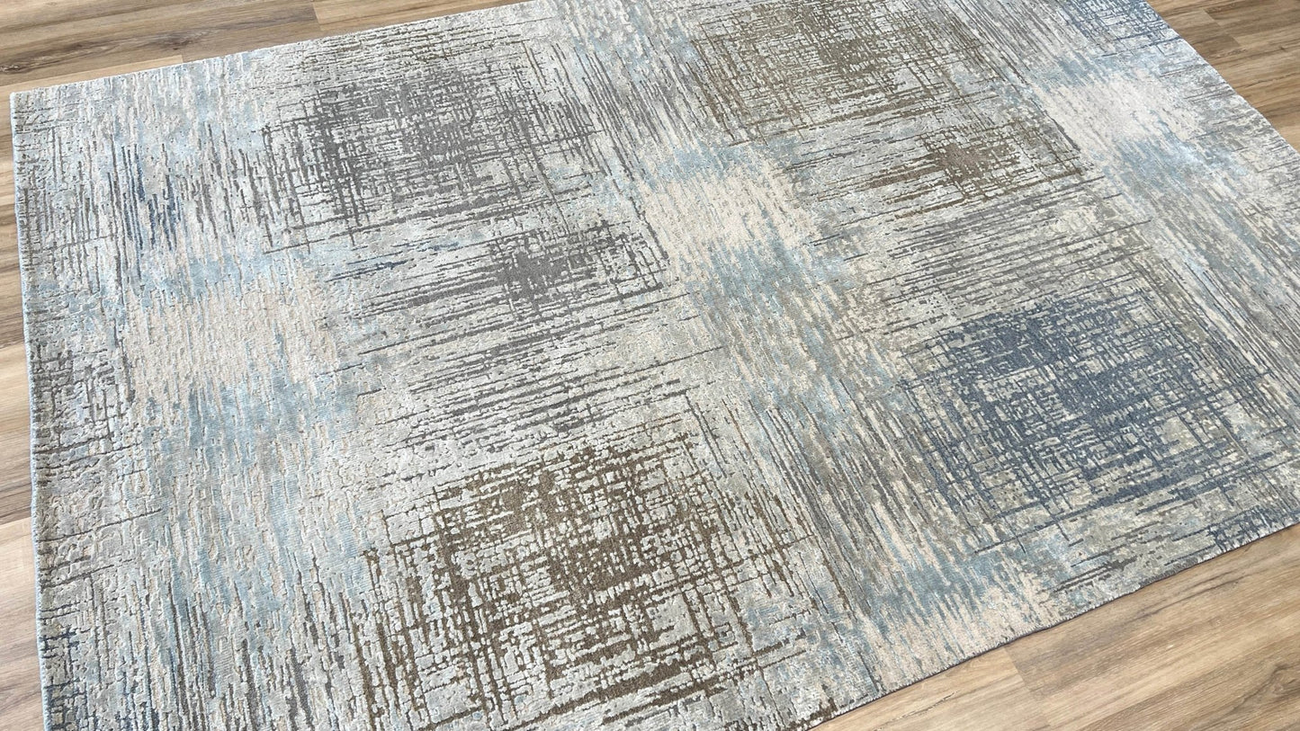 Abstract Modern 6'0"x9'0" Area Rug