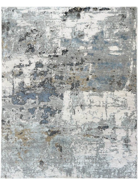Abstract Modern 8'0"x10'2" Area Rug