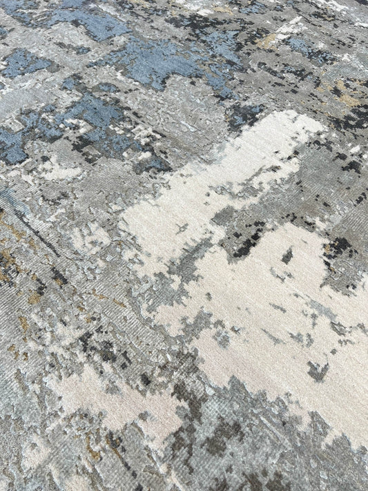 Abstract Modern 8'0"x10'2" Area Rug