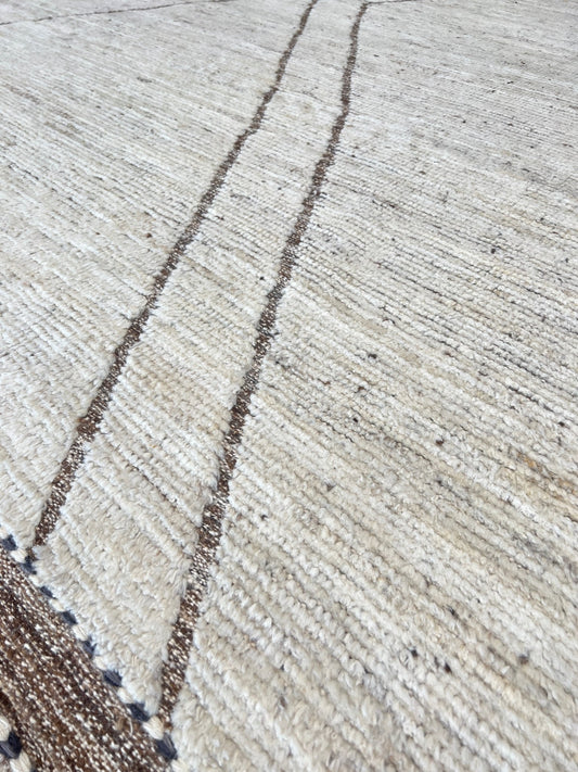 Moroccan Style 8'8"x9'9" Area Rug