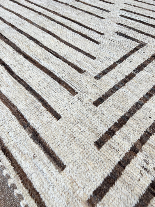 Moroccan Style 9'11"x13'6" Area Rug