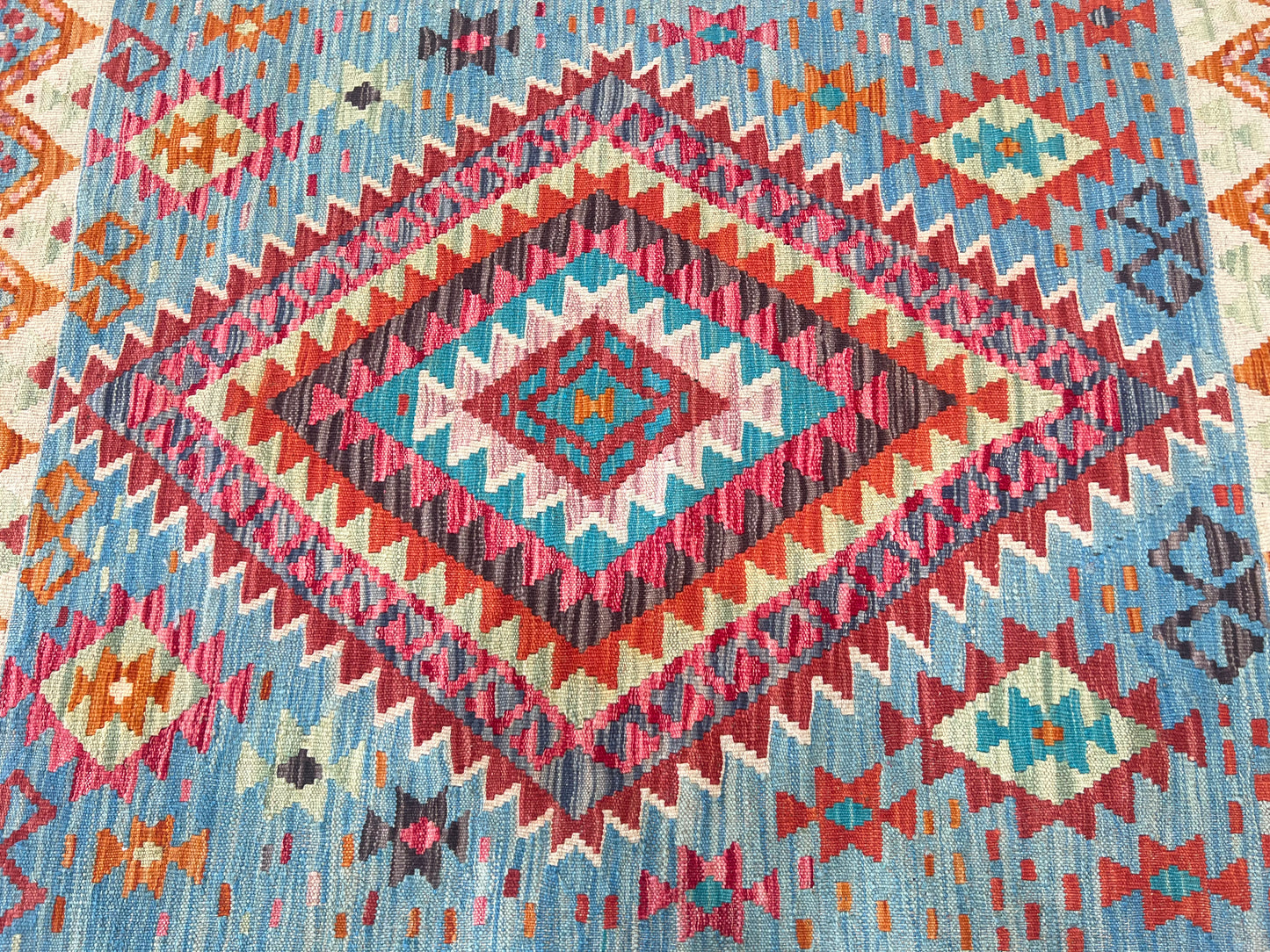 Flatweave Kilim 3'3"x4'10" Area Rug