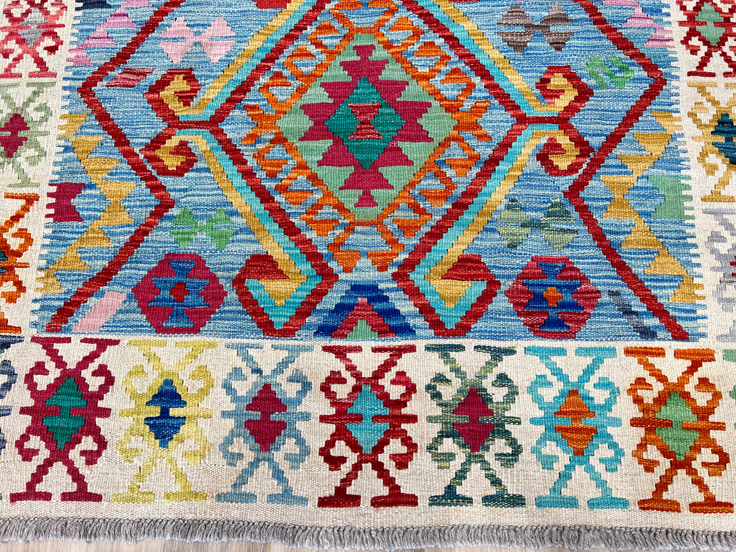 Flatweave Kilim 3'10"x5'9" Area Rug