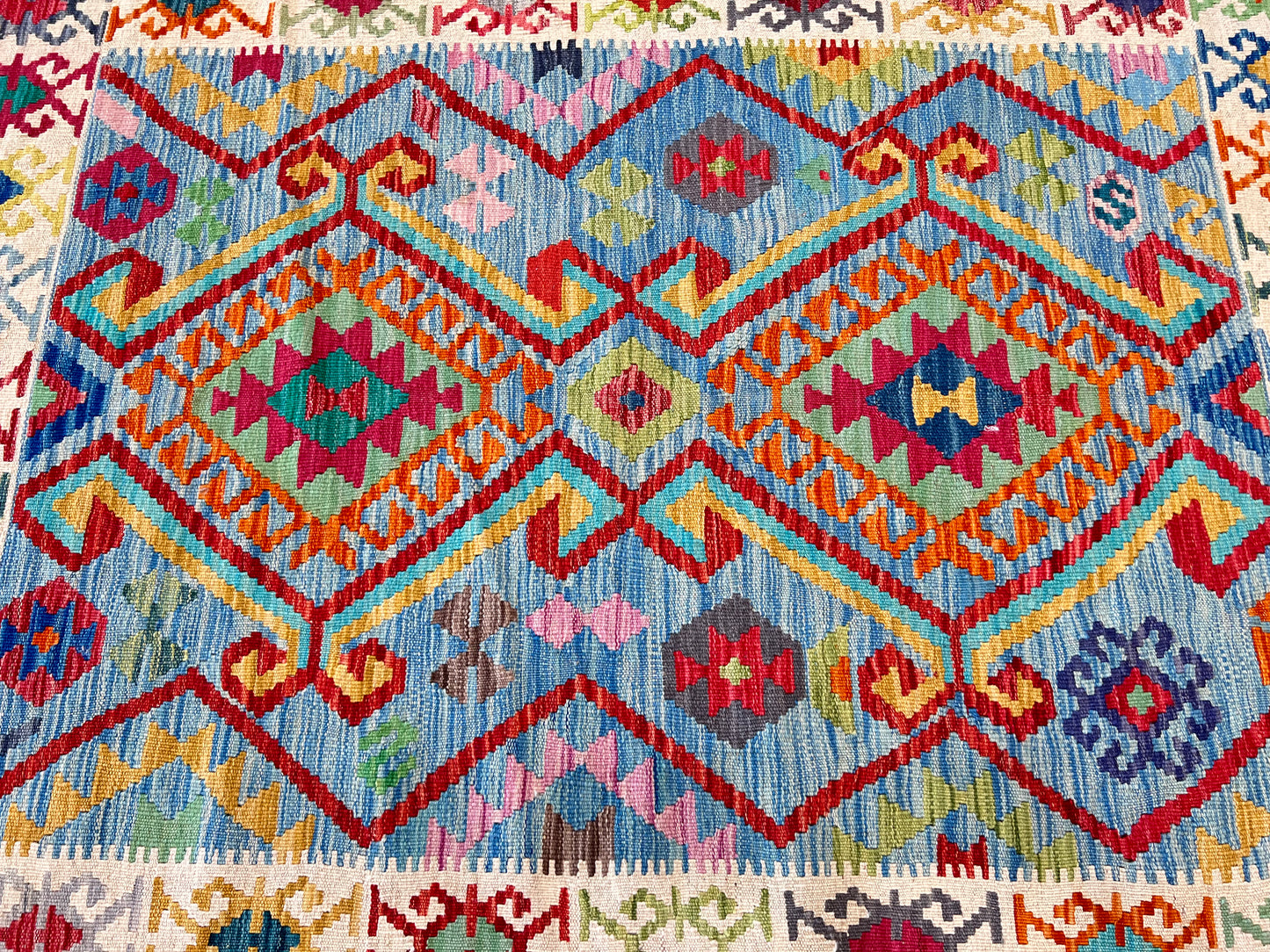 Flatweave Kilim 3'10"x5'9" Area Rug