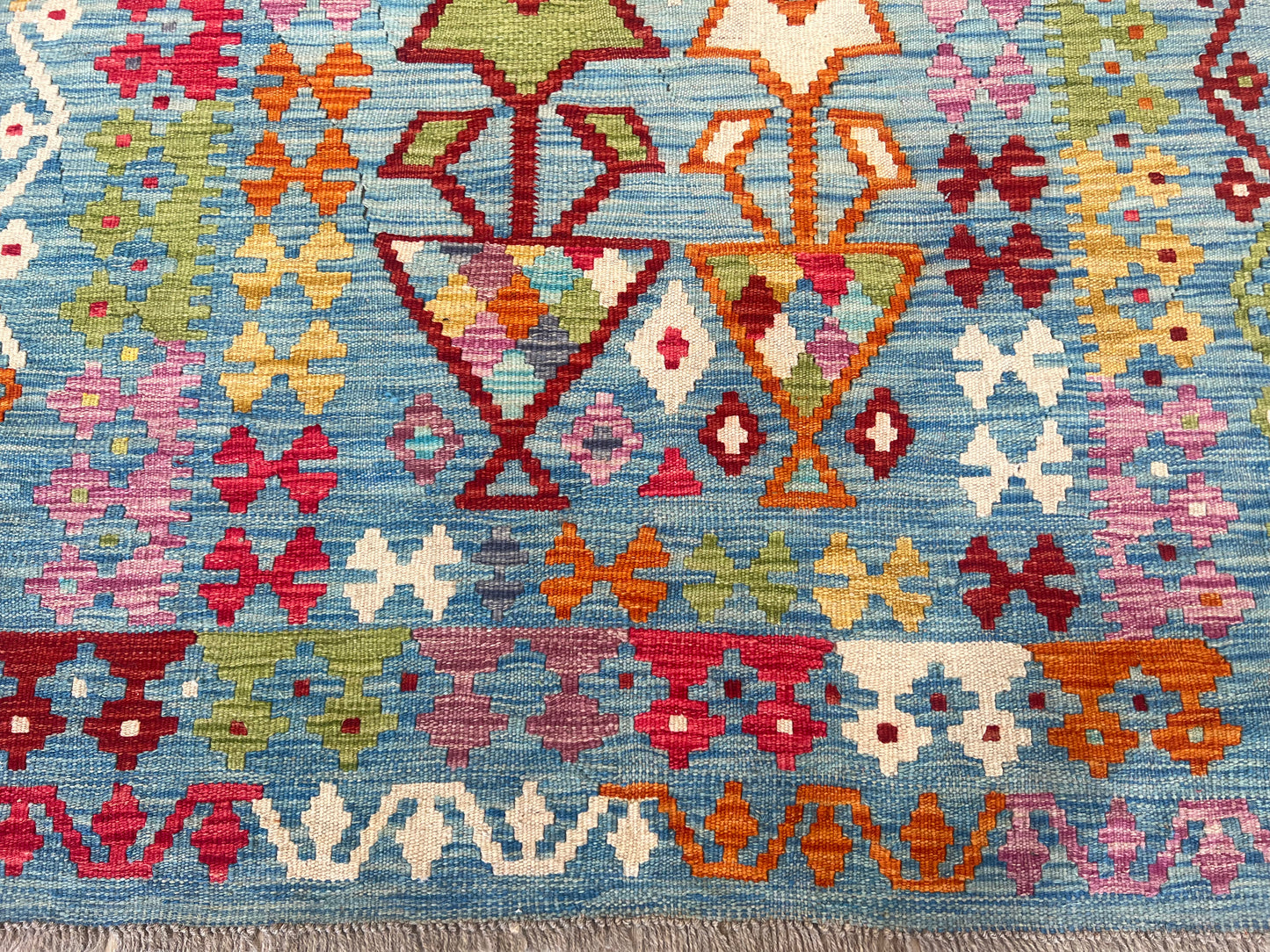 Flatweave Kilim 3'6"x5'0" Area Rug